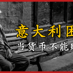 意大利经济困局与欧元区危机封面图：当货币不能贬值时的内部通缩代价